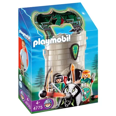 Produktbild von PLAYMOBIL 4775 Mitnehm-Drachenritterturm