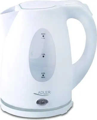 Zdjęcie produktu dla Czajnik Adler AD1207 1,5l 2000W biały (AD 1207)