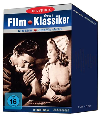 Image de Coffret des grands classiques du cinéma [10 DVD]