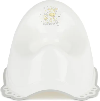 Produktbild von Bieco rutschsicheres Kinder Töpfchen Baby ab 8 Monaten mit Giraffen Motiv - Topf Kindertoilette - Topf für Kinder Nachttopf - Nachttöpfchen für Kinder Töpfchen ab 8 Monate Pullertopf Babytopf