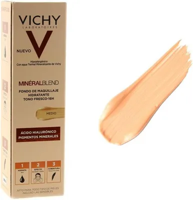 Produktbild von Vichy Mineral Blend Fluid Foundation Mitteltönig 30 ml