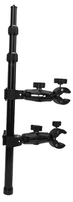Produktbild von Motorrad-Kamerahalterungsset 47 Zoll Selfie-Stick Doppelklemme Ersatz für Insta360 GO 2 3 X3 X4 ONE X2 RS