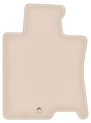 Image de Tapis conducteur moquette PREMIUM beige compatible avec Honda Accord VIII (2008-2015, berline, kombi, break) – avec fixations – sur‑mesure