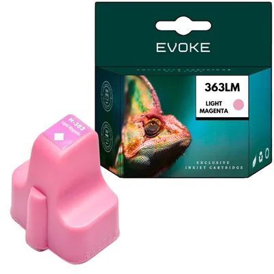 Produktbild von Evoke kompatible Tinte für HP 363 HP363 C8775EE Hellmagenta 11 ml 700 Seiten PhotoSmart 3210 3310 8250 C5180 6180 6280 7180 7280 8180 D6160 7160 7260 7360 7460