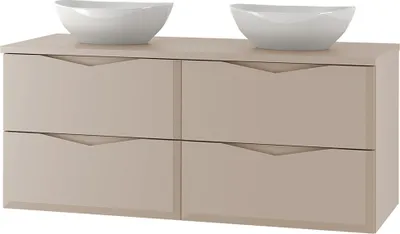 Produktbild von Waschtisch 120 cm inkl. Waschbecken in kaschmir DORIDA-140