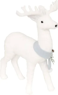 Produktbild von Plf rentier schal blau h62cm - Feeric Lights & Christmas
