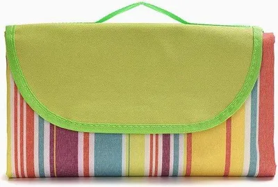Image de Couverture de pique-nique imperméable 200 x 200 cm - Tapis de camping pour le printemps - Tapis de plage - Bleu