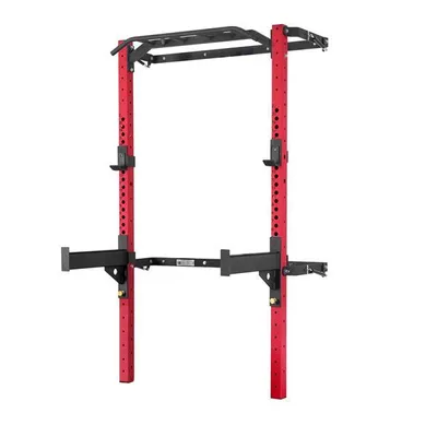 Image de Station de musculation Wall Power Rack Station Traction Dip Power Cage Tour d'entraînement multifonctionnelle Montage mural