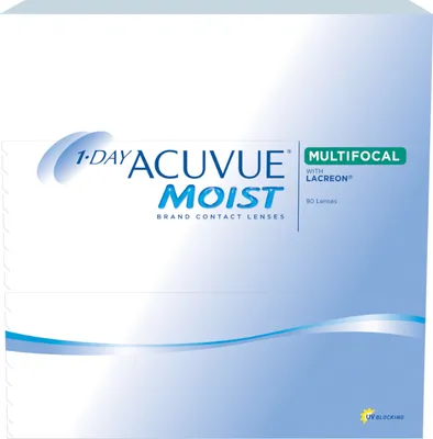 Obrázok produktu pre Acuvue Multifocal, Denne, 90 kusov, 1,43 cm, 8,4 mm, Etafilcon A, -0,5 mm