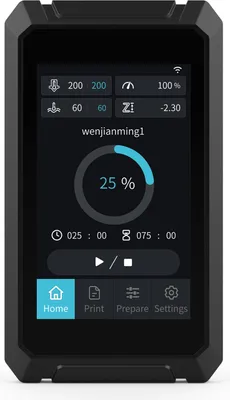 Produktbild von Creality 3D Ender-3 S1 Touchscreen-Kit 4,3-Zoll-Touchscreen Empfindliche Reaktionsgeschwindigkeit Unterstuetzt 3D-Druck und -Gr a vur 9 Systemsprachen