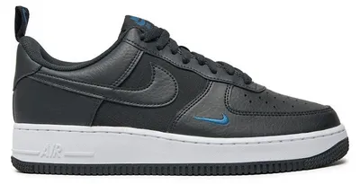 Obrázek produktu pro Nike Air Force 1 '07 "Court Blue Mini Swoosh", černá, velikost: 47.5