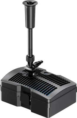 Produktbild von SunSun CUF-2500 3in1 Filter mit 3 Fontänenaufsätzen 1000l/h 28W, 9W UVC-Klärer und 3 Filterstufen inkl. Filtermedien, Springbrunnen Teich Pumpe