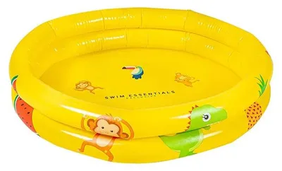 Produktbild von Swim Essentials Baby-Planschbecken – Gelb – Golden Safari – Ø 60 cm