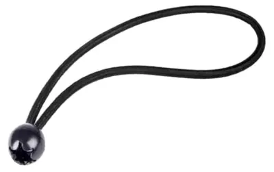 Immagine prodotto di Imbragatura a espansione con pallina, nera 6 mm x 25 cm