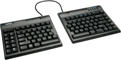 Produktbild von Kinesis KB800PB-de Kinesis T30 Freestyle2 Tastatur Std Breite 39-52 cm schwarz