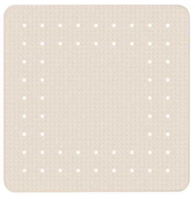 Immagine prodotto di WENKO tappetino doccia MIRASOL tappetino 54x54 bagno doccia antiscivolo beige