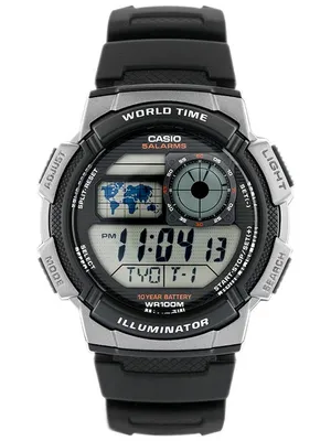 Produktbild von Casio AE-1000W 1BVDF Herrenuhr (zd073g) – Weltzeit