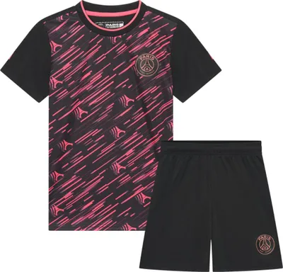 Obrázok produktu pre Súprava dresov Paris Saint-Germain pre deti - 2025-2026 - čierna - ružová - PSG - 116