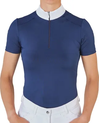 Produktbild von BUSSE Turnier-Shirt Damen Kurzarm Zamora Schwarz L