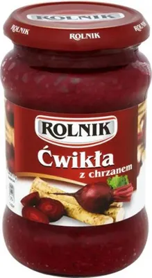 Zdjęcie produktu dla Ćwikła z chrzanem 370 ml Rolnik