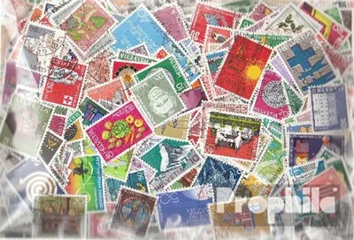 Produktbild von Briefmarken Schweiz 1.000 verschiedene Marken