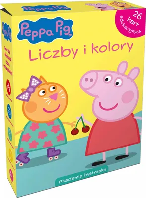 Productafbeelding van Świnka Peppa. Liczby I Kolory. Akademia Bystrzaka Wyd. 2