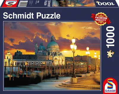Produktbild von 1000 Teile Schmidt Spiele Puzzle Basilica Santa Maria della Salute Venedig 58322