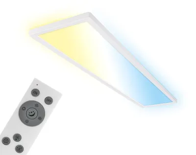 Produktbild von LED Deckenlampe 98cm LED Deckenleuchte LED Panel Flach Dimmbar Fernbedienung