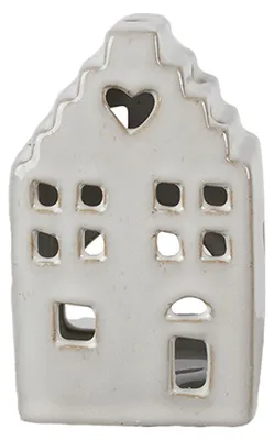 Immagine prodotto di Clayre & Eef Portacandele House 11 cm Porcellana beige
