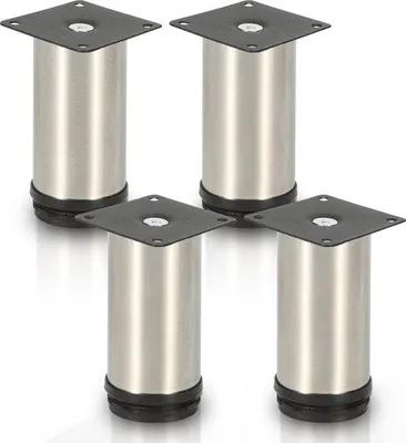 Produktbild von Schwarz Metallische Stelstiefel 80mm