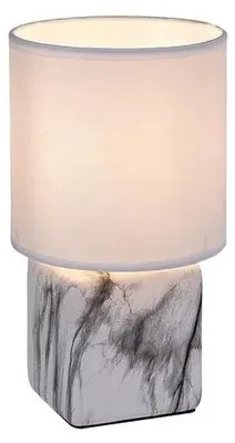 Productafbeelding van Rabalux 74069 Tafel lamp, Nalisa, marmerlook, keramiek, E14