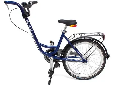 Produktbild von Roland Trailer add + bike blau, 20", 3-Gang Nabensch. m. Freilauf