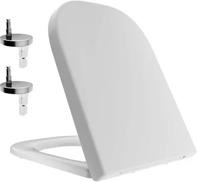 Produktbild von Toilettesitz mit Softclose, Antibakteriel, Duroplast, 360° Scharnier