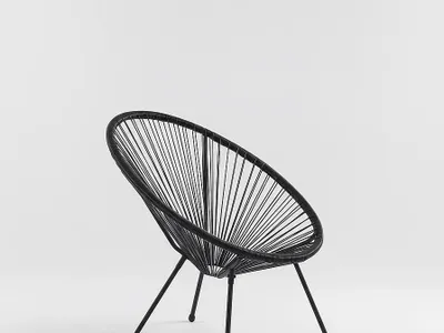 Produktbild von Gartensessel 2er-Set - Polyrattan - Schwarz - ALIOS III von MYLIA