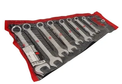 Image de Jeu de clés mixtes forgées 6-19 mm, 8 pièces