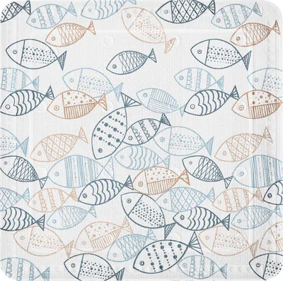 Produktbild von Kleine Wolke Duscheinlage SARDINAS Multicolor 55 x 55 cm