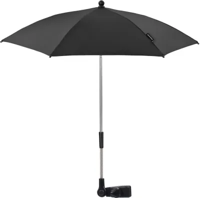 Image de Maxi-Cosi Parasol, Ombrelle stylée et pratique pour toutes les poussettes Maxi-Cosi et beaucoup d'autres, avec protection UV 50+, Black