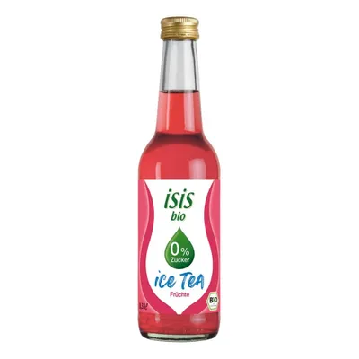 Zdjęcie produktu dla isis Ice Tea - Owoce 0% cukru 0,33l z kaucją 0,08€