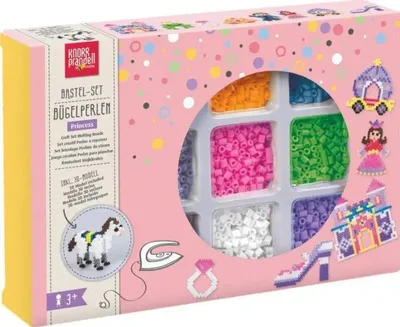 Image de Kit de perles à repasser « Princesse » - Knorr Prandell