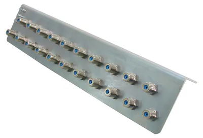 Obrázok produktu pre Televes ERD21N, F-typ, F-typ, F-typ, Samica, Samica, 0 - 2400 MHz