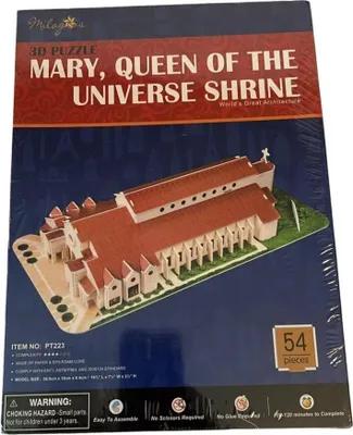 Obrázek produktu pro 3D puzzle CubicFun MARY QUEEN OF THE UNIVERSE SHRINE Barevné 54 dílků