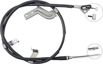 Produktbild von A.B.S. Handbremsseil Seilzug Feststellbremse für NISSAN MICRA IV (K13) Hinten Rechts K10010