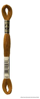 Productafbeelding van DMC Stickgaren Mouline Special 117MC -780, 6-strengs, 8 meter