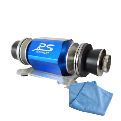 Produktbild von RS Rollenschärfer Rollschleifer Messerschärfer Scherenschärfer - Trocken/Nassschliff "Blau"