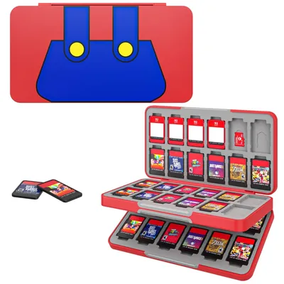 Produktbild von Hülle für Spielkarten für Nintendo Switch – 48 Fächer für Spielkarten