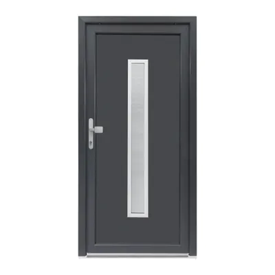 Produktbild von Haustür Bastion Serena, 980 × 2000 mm, DIN links, anthrazit, mit Türknopf