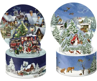 Produktbild von Mini-Adventskalender - Adventszauber (Pop-up)
