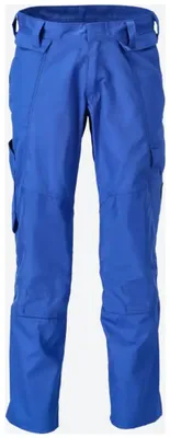 Immagine prodotto di Pantaloni con tasche al ginocchio blu azzurro, taglia 76 C52 MASCOT 21879-330-91
