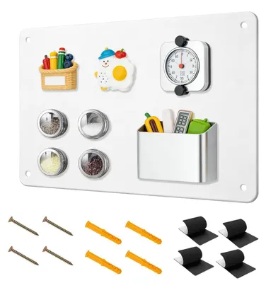 Zdjęcie produktu dla Elzusha - Tablica magnetyczna, 43 x 30 cm, idealna do notatek i zdjęć