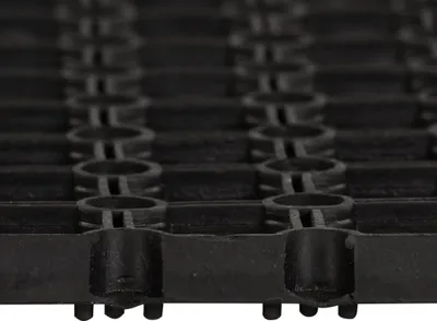 Obrázok produktu pre vidaXL Gumová rohož s krúžkom 22 mm 100x150 cm